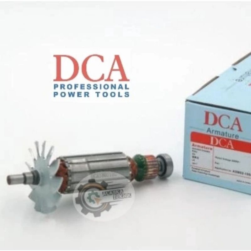 DCA ARMATURE ASM02 100A / ANGKER MESIN GERINDA ASM 02 100A DCA