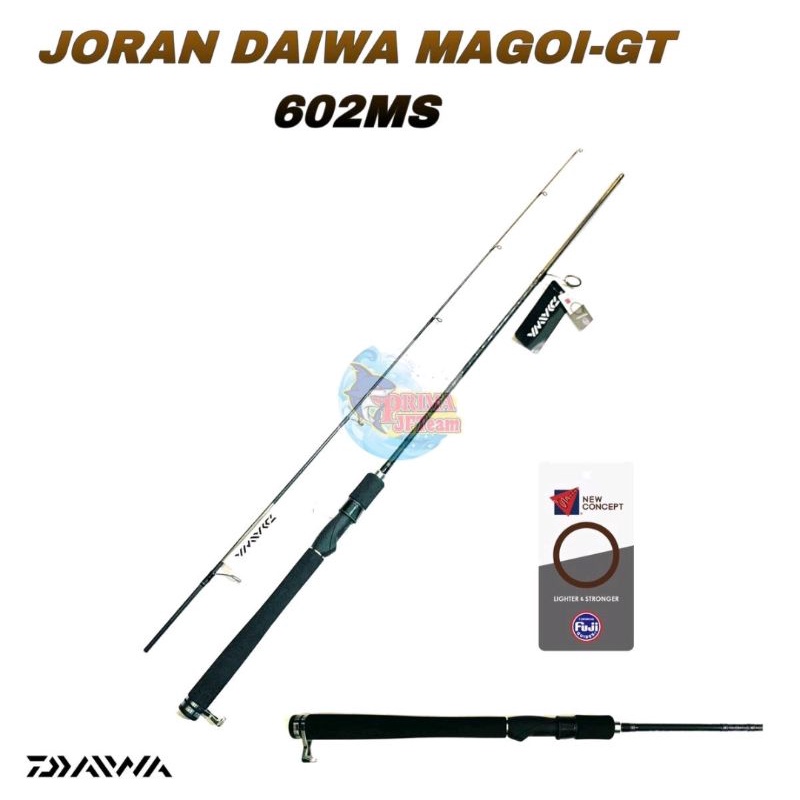 JORAN DAIWA MAGOI-GT 602MS RING FUJI