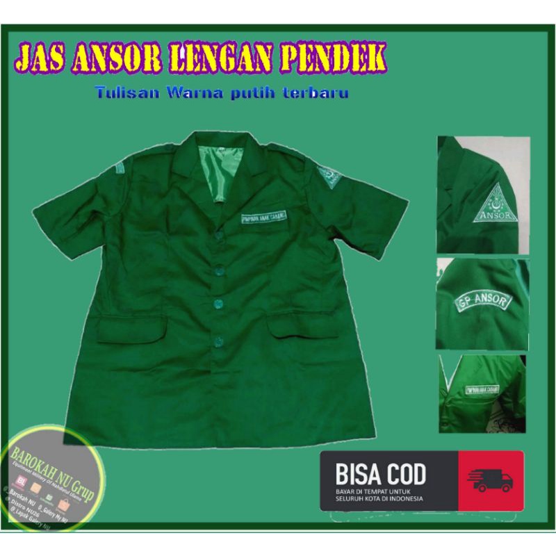 Jas ansor pendek sukarno |jas ansor kekinian|jas ansor murah