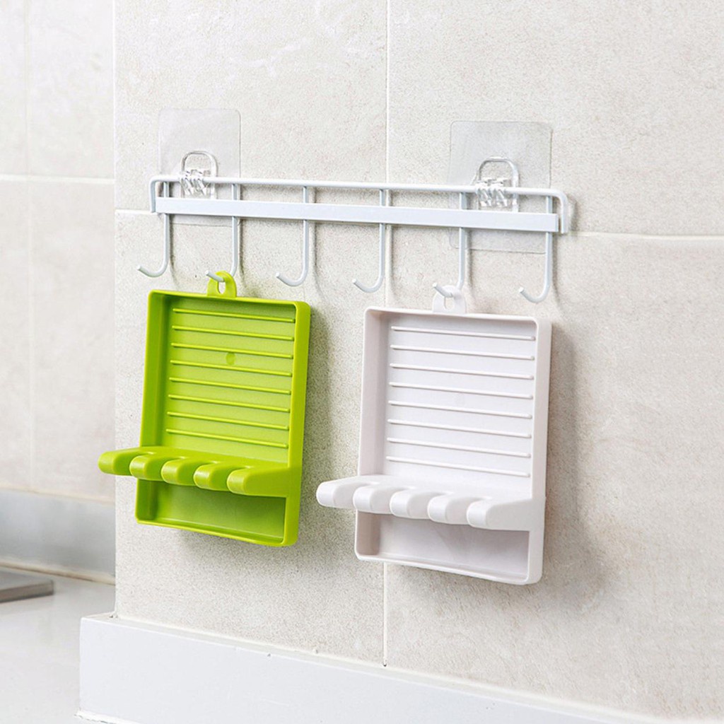 Utama Jakarta Baru - Holder Peralatan Masak Rak Spatula/Alas Masak Sutil/Tutup Panci Multifungsi