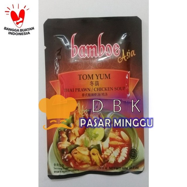 

Bamboe asia tom yum 60 gr