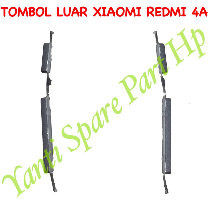 Tombol Luar On Off Volume Xiaomi Redmi 4A Original Terlaris New