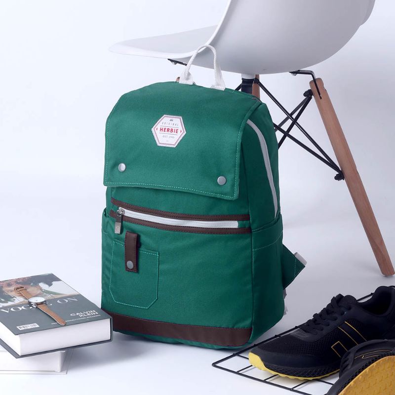 HERBIE Backpack Wanita Cewek Terbaru Cantik Keren | Tas Sekolah Casual | Tas Punggung Gendong