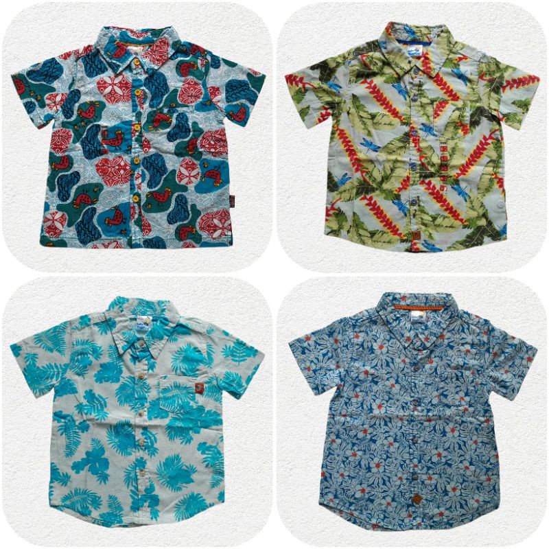 Baby Popeye Kemeja Anak 6-24 bulan Original