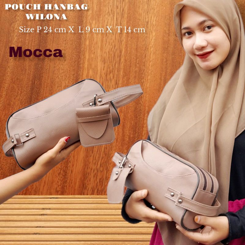 POUCH HANBAG WILONA 3 RUANG TALI PENDEK