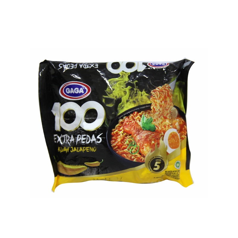 

Gaga Mie 100 Extra Pedas Kuah Jalapeno 7