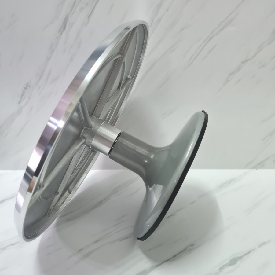 12inch alumunium alloy revolving cake turntable / Lazy susan / meja putar 30cm