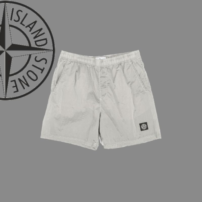COD - Celana boxer pria celana pendek stone island Unisex full teg original premium