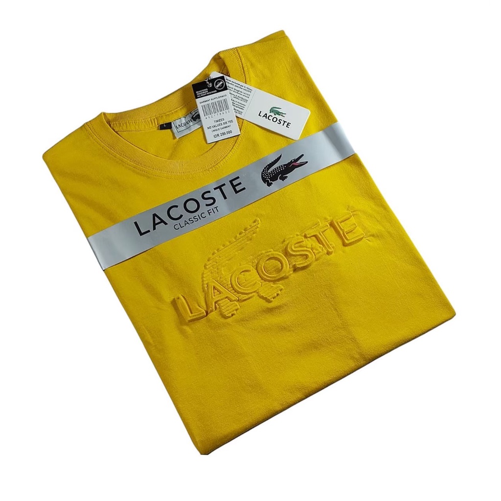 Ks_T-shirt kaos pria premium Embos Lac0sst3 Kaos Pria Dewasa