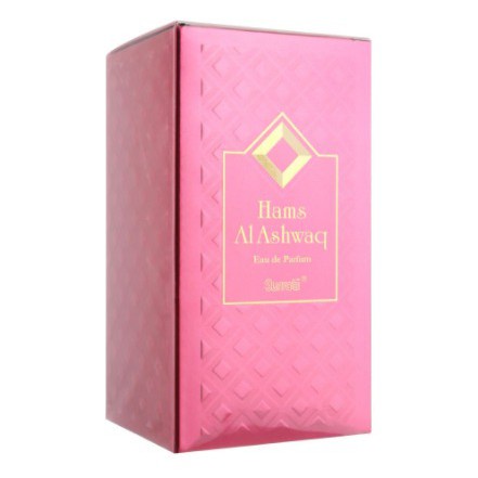 SPRAY 100ML HAMS AL ASHWAQ EAU DE PARFUME ORIGINAL BY SURRATI