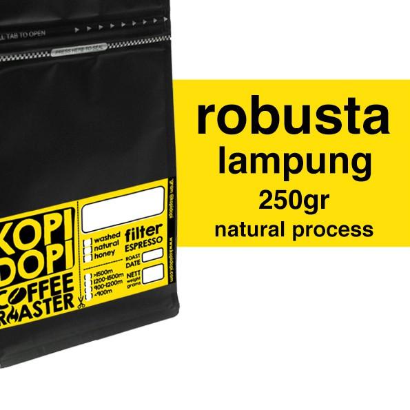 

Promo[FG2]-Kopi Robusta Lampung 250 gram 250gr 250g