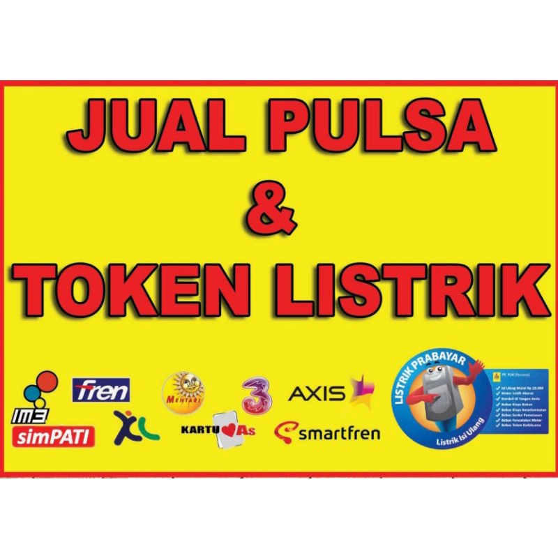 pulsa dan token listrik