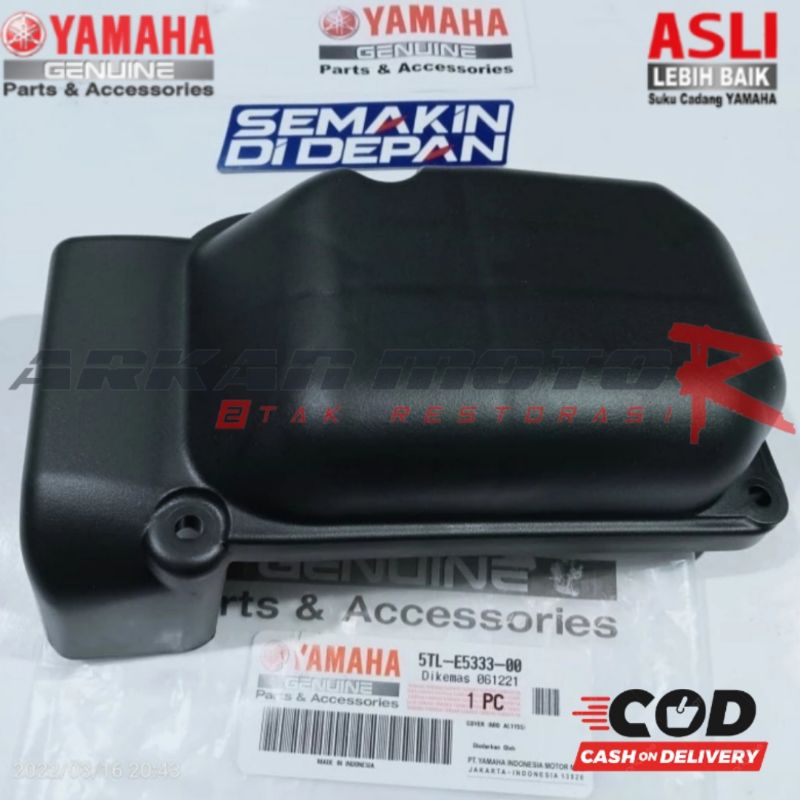 COVER TUTUP ATAS CVT MIO SPORTY SMILE GARNISH 2003-2012 ORIGINAL ORI YAMAHA