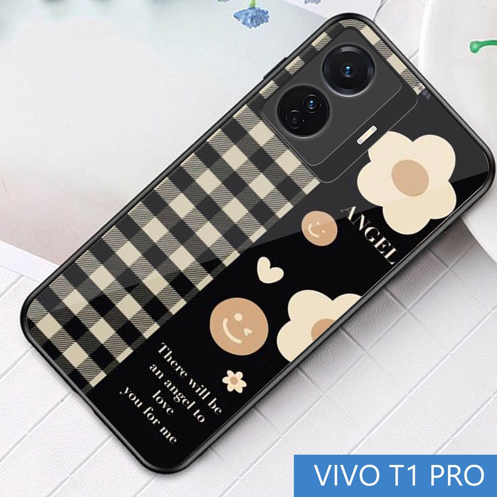 Softcase Glass [S67] VIVO T1 PRO - casing pelindung - VIVO T1 PRO - pelindung handphone - VIVO T1 PR