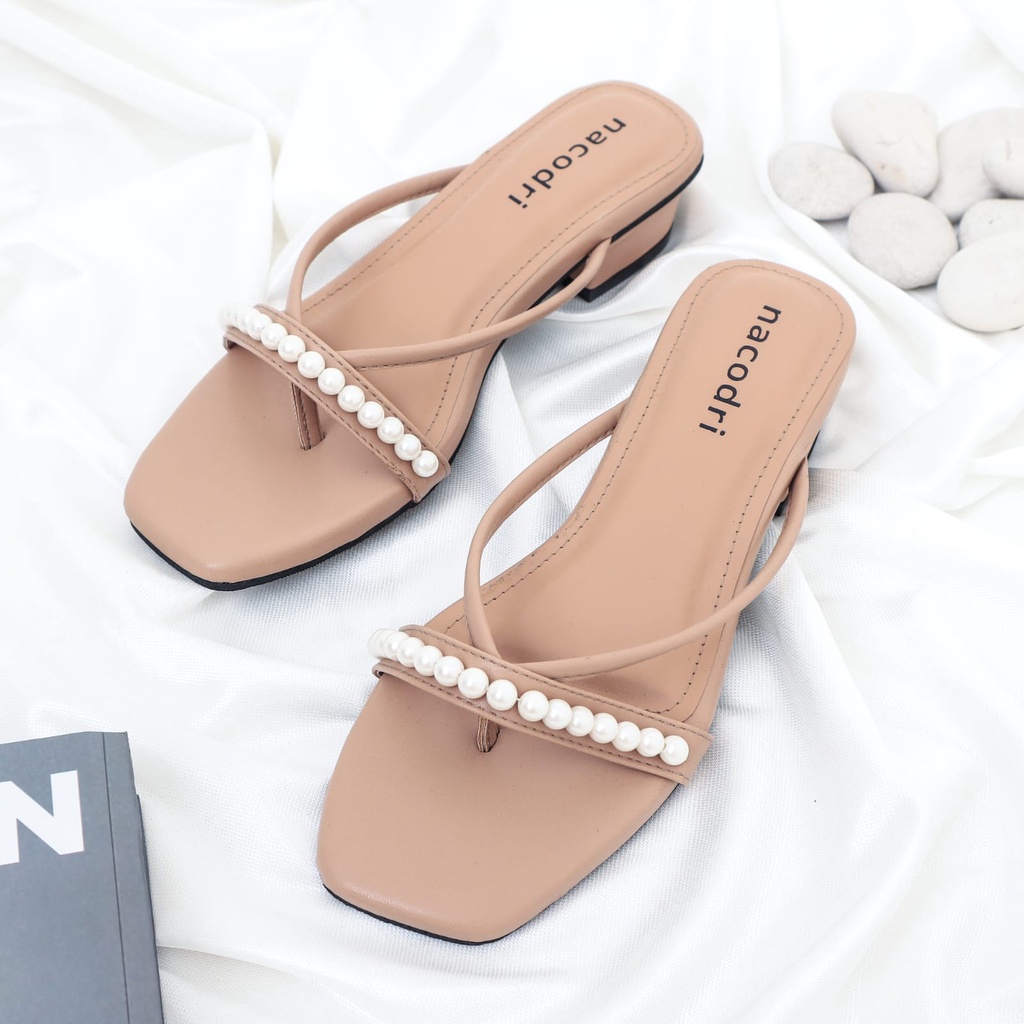 NACODRI  DALENA Sandal wanita heels 3cm