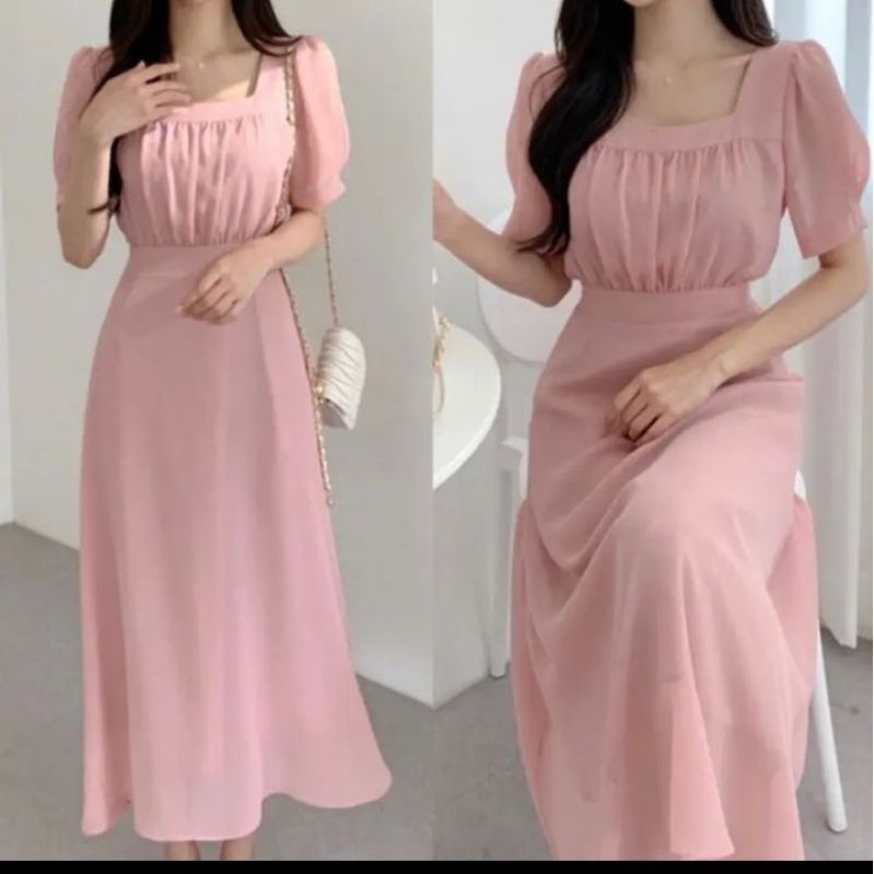 dress Kito Korean/ MIDI dress/ gaun cantik korean/Dress korean style/ korea dress/ dress korea/ pakaian korea/baju korea/ middi dress/ pakaian wanita/DRESS KOREA STYLE/ KOREAN DRESS/ DRESS WANITA KEKINIAN KOREA DRESS/BAJU KOREA/ PAKAIAN WANITA KOREA