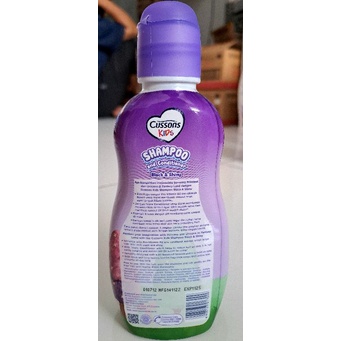 CUSSONS KIDS 2 IN 1 SHAMPOO AND CONDITIONER - BLACK AND SHINY - 200ml (shampo dan kondisioner anak)