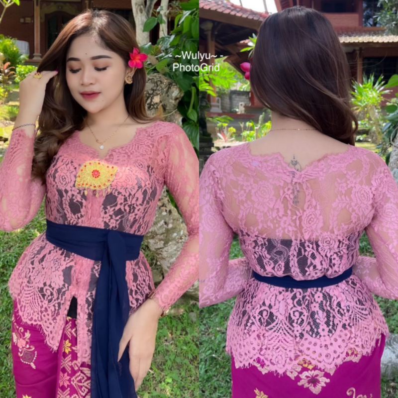 [SALE] KEBAYA BALI JADI SEMIPRANCIS KUTUBARU (ATASAN KEBAYA SAJA) / KEBAYA KUNDANGAN