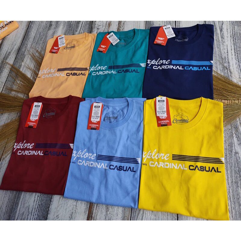 KAOS PRIA WANITA CASUAL || KAOS DISTRO CARDINAL DEWASA