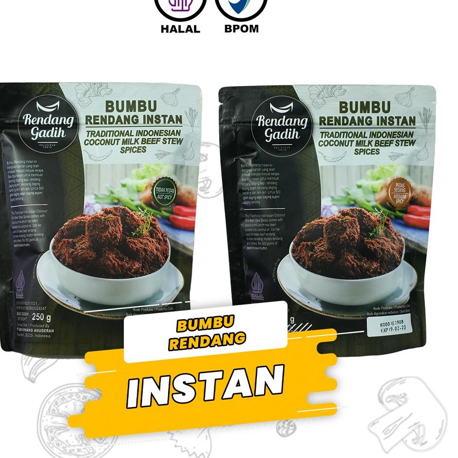 

❤[PROMO ⚡ALE!!!]❤ Bumbu Rendang Instan - Rendang Gadih