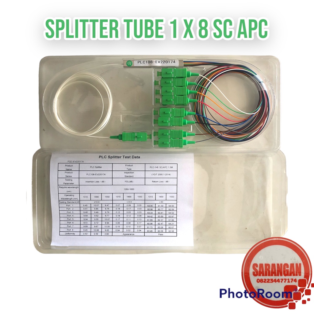 Spliter 1x8 AC APC