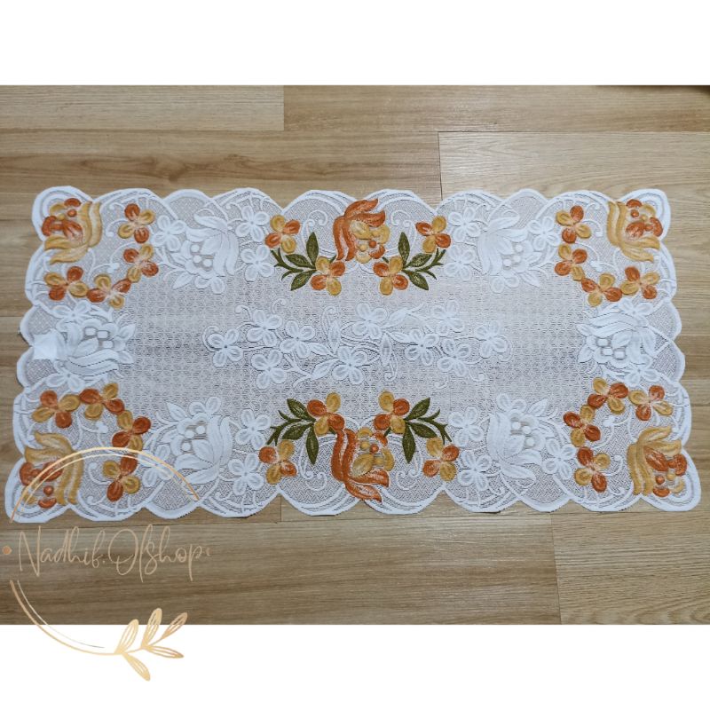 Murah Taplak Meja Lebaran Taplak Meja Tamu Persegi ukuran 50x100cm Taplak Meja Minimalis Taplak Meja