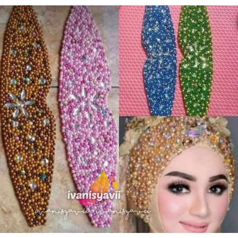 [Cgb] Bandana Full Mote / Bandana Pengantin