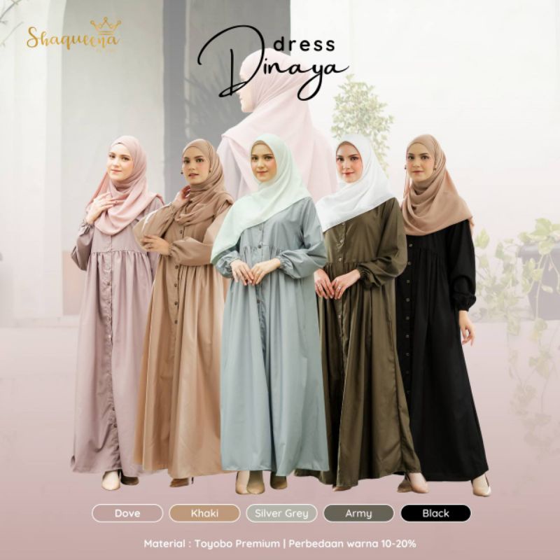DINAYA DRESS BY SHAQUEENA INDONESIA