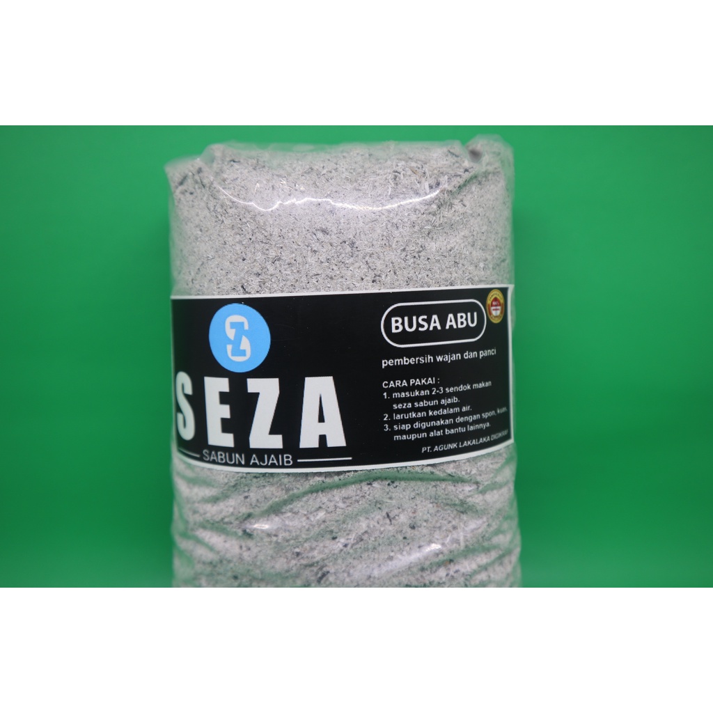 Seza Busa Abu REFILL 250gram/ Abu yang bisa berbusa / Cuci Piring