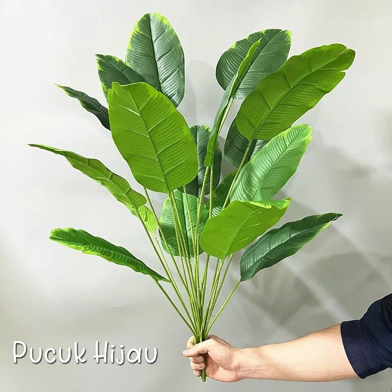 Pohon Pisang Tinggi 1 meter x24 Daun ( TANPA POT )