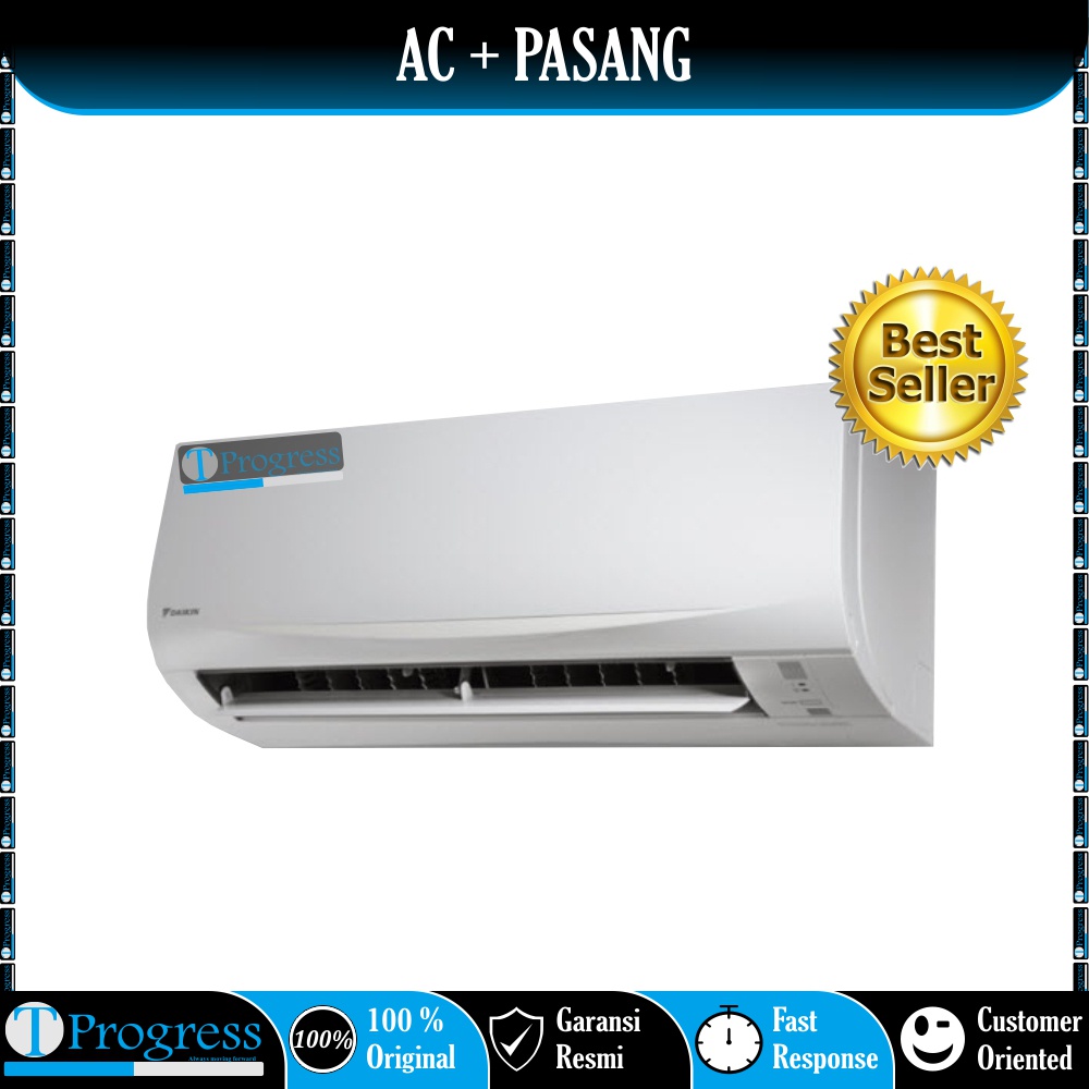 AC DAIKIN 2 PK FTC50NV14 / 50NV14 THAILAND + PASANG