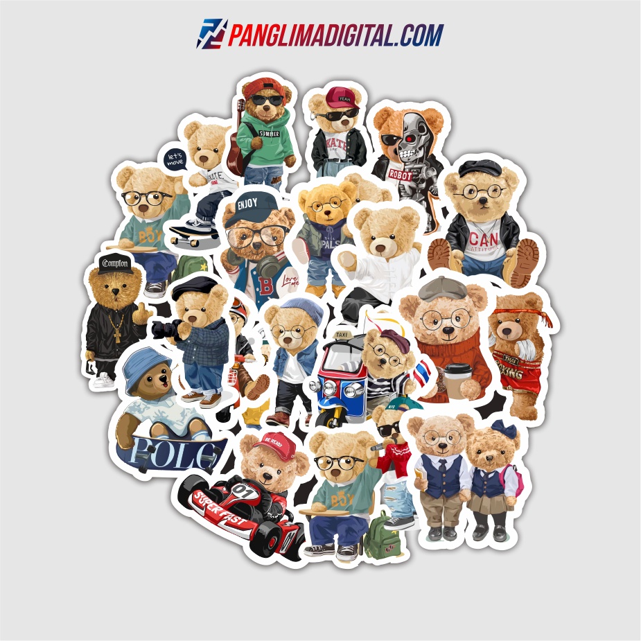 

STICKER BERUANG ANTI AIR BERUANG LUCU STICKER LAPTOP STICKER TUMBLR