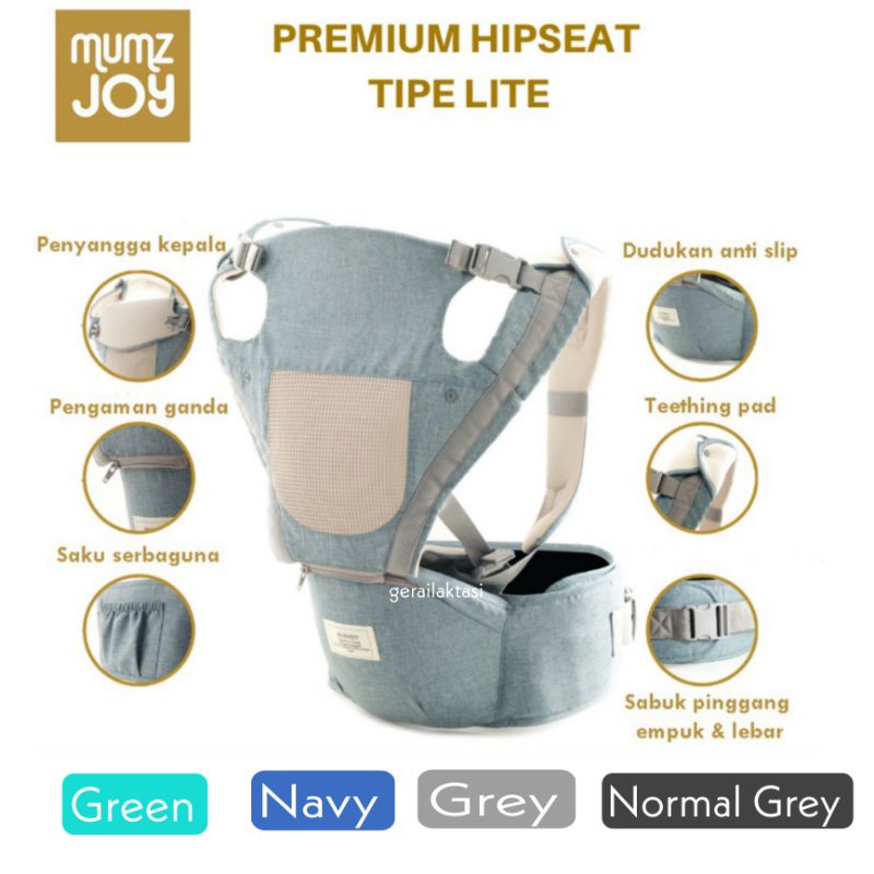 Mumzjoy Hipseat Carrier Tipe Lite