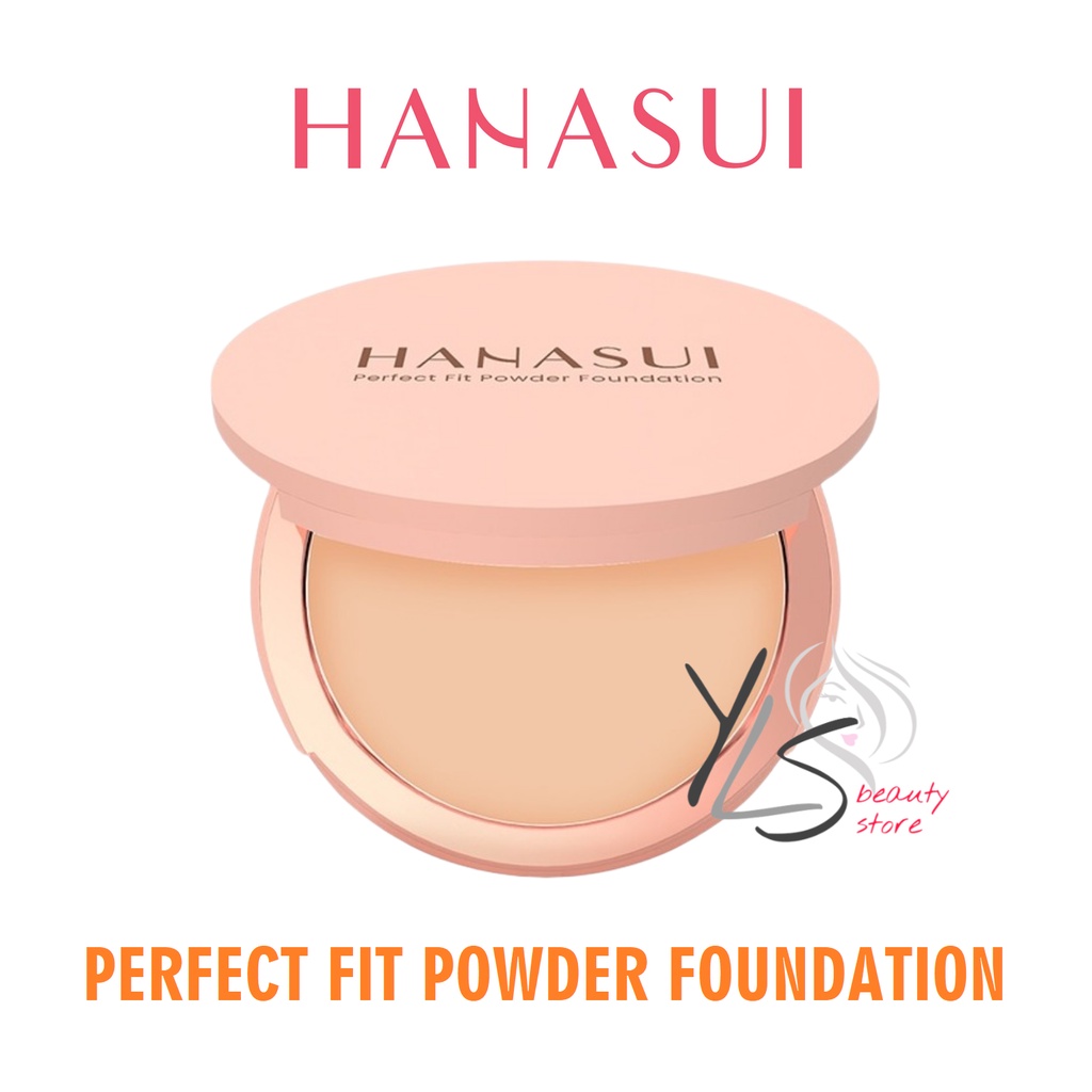 HANASUI PERFECT FIT POWDER FOUNDATION - TERDAFTAR BPOM - FOUNDATION HANASUI MURAH