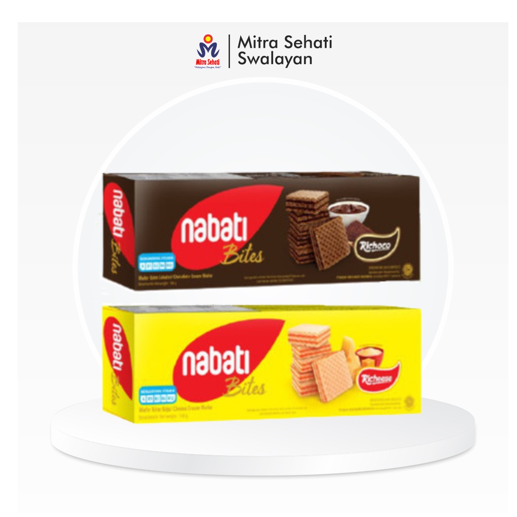 

NABATI BITES 168gr KEJU & COKLAT - Mitra Sehati Swalayan