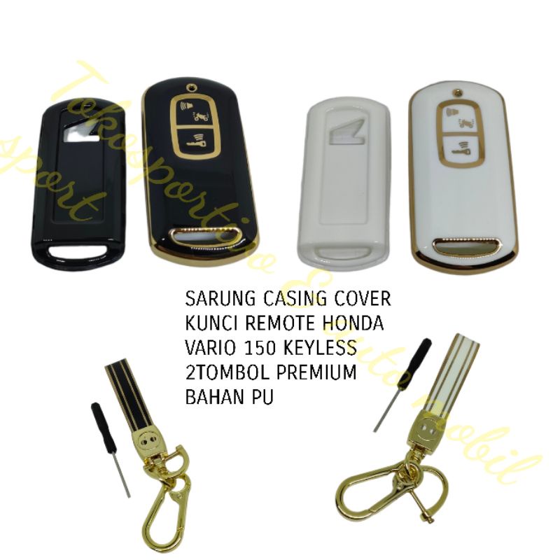 SARUNG CASING COVER KUNCI REMOTE HONDA VARIO 150 KEYLESS 2TOMBOL