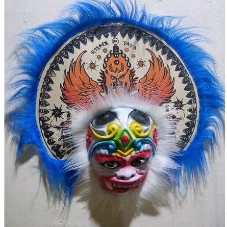 mainan anak topeng barong barongan hanoman