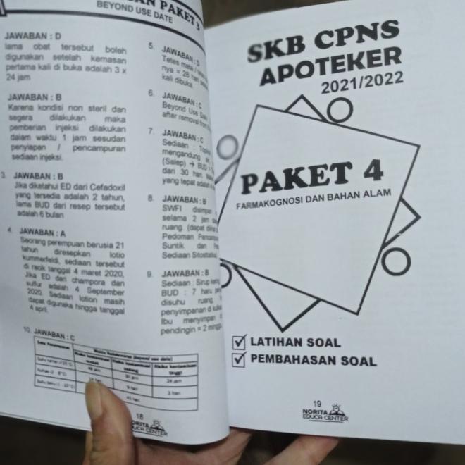 Original Buku Skb Apoteker-Asisten Apt Cpns 2021/Bestseller-Original-Terupdate