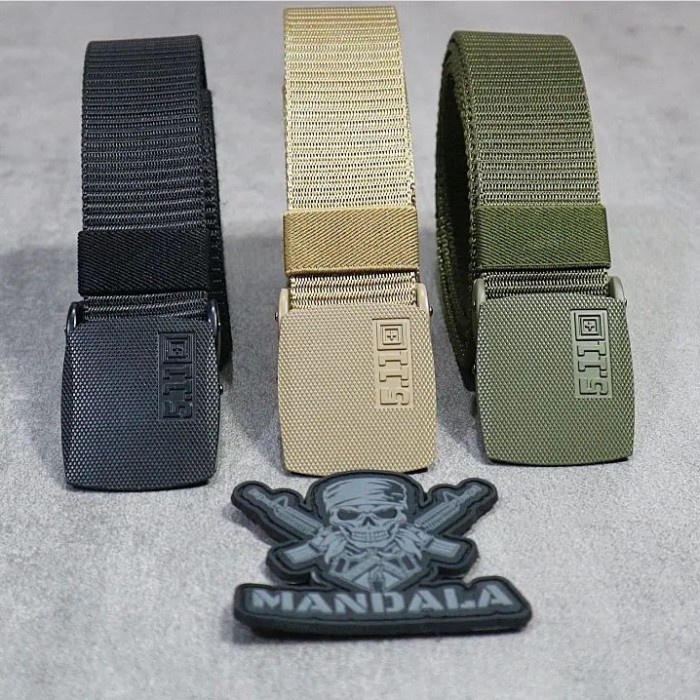 Ikat Pinggang Ikat Pinggang 511 Tactical Belt 511 Iron Buckle Pyk