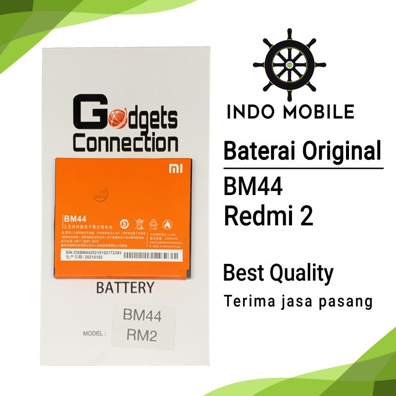 BATTERY BATERAI BM44 BM 44 REDMI 2 ORIGINAL