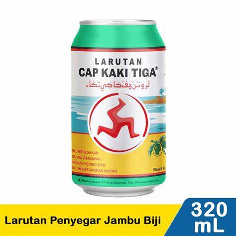 

LARUTAN PENYEGAR CAP KAKI TIGA KALENG 320 ML PER DUS ISI 24