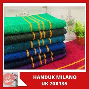 RC Handuk Mandi Dewasa Milano Patriot Jumbo Ukuran 70x135 cm Bahan Katun