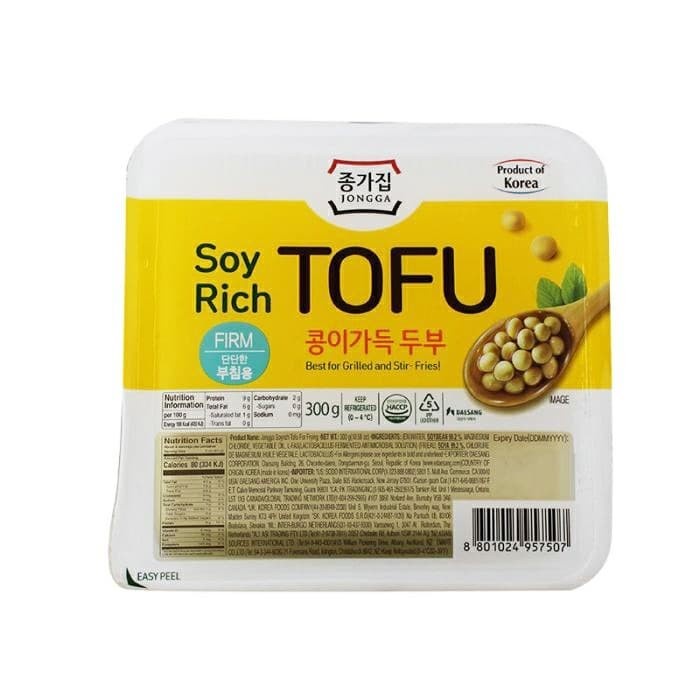 

Soy Rich Soft Tofu - Jongga 300g