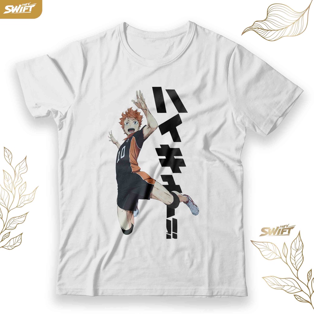 KAOS Haikyuu - Shoyo Hinata haikyuu anime TSHIRT BAJU DISTRO