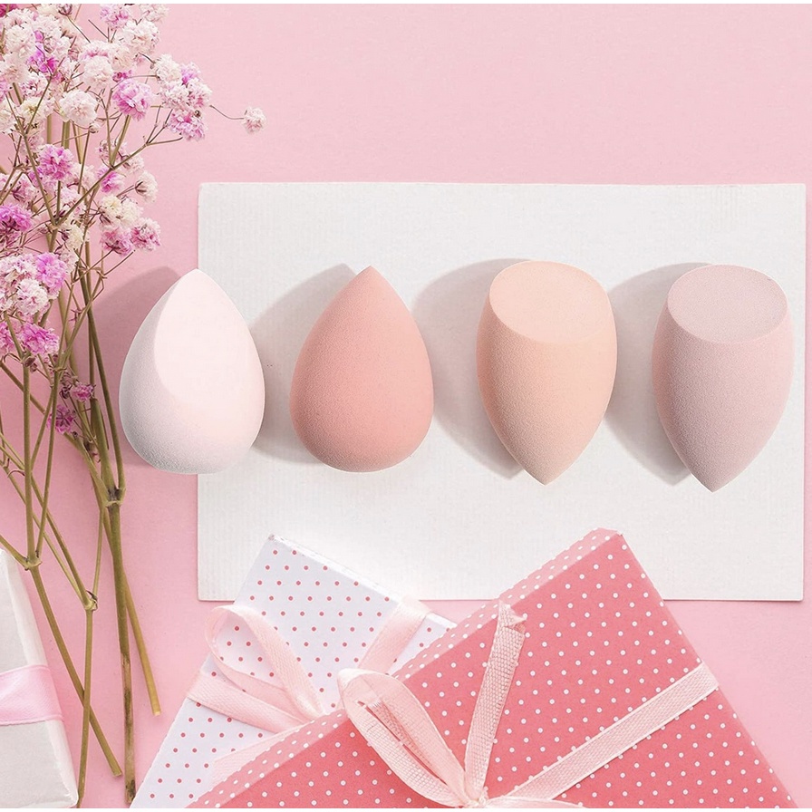 MAKE UP SPONGE BEAUTY BLENDER MODEL BUAH PEACH BEST PREMIUM QUALITY