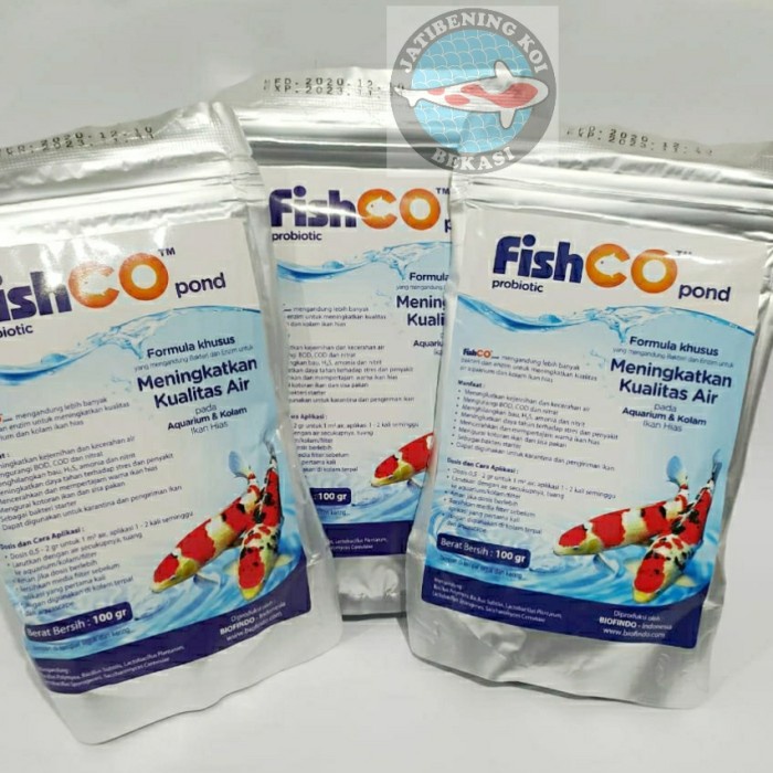 Fischo 100Gr Probiotik Nitrobacter Penjernih Air Bakteri Pengurai
