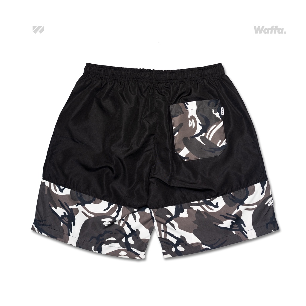 Celana Pendek Walkshort Waterproof Waffa Motif Loreng