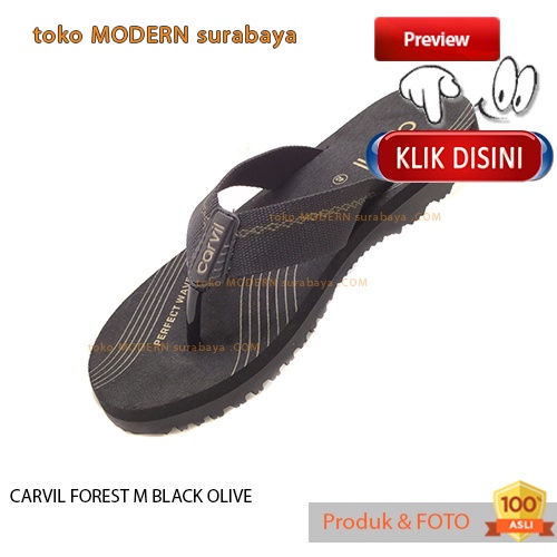 Sandal pria casual sandal jepit spons CARVIL FOREST M