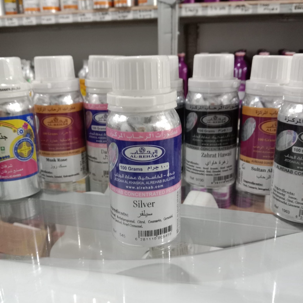 SILVER AL REHAB KEMASAN SEGEL 100 GRAM ORI AL REHAB