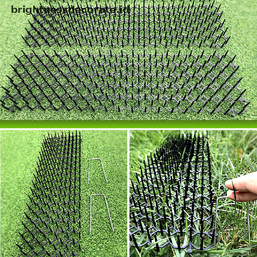 [Birth] Tikar Kucing Scat Taman Anti Kucing Anjing Repellent Mat Jerat Spike Mat Garden Supply [ID]